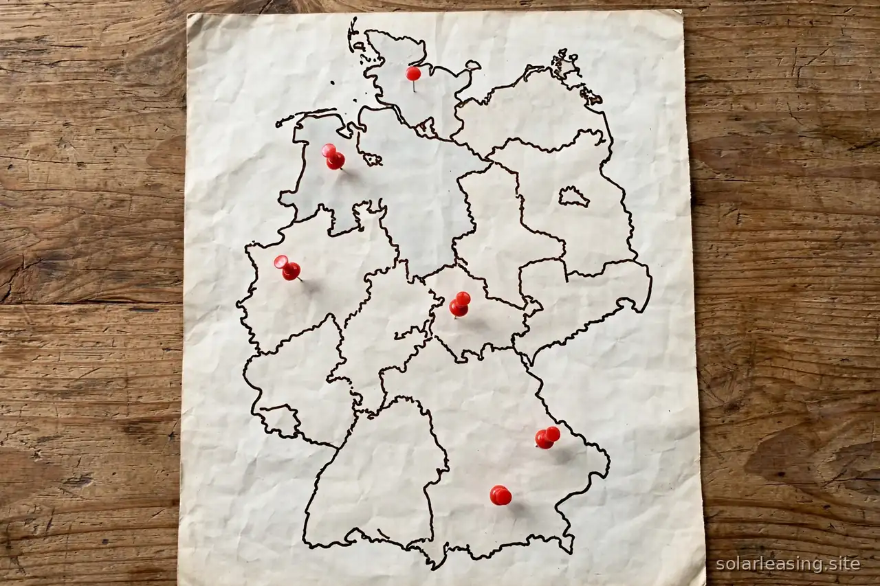 Vergleichstabelle mit zwei Wegen: regionaler Handwerksbetrieb und überregionaler Anbieter